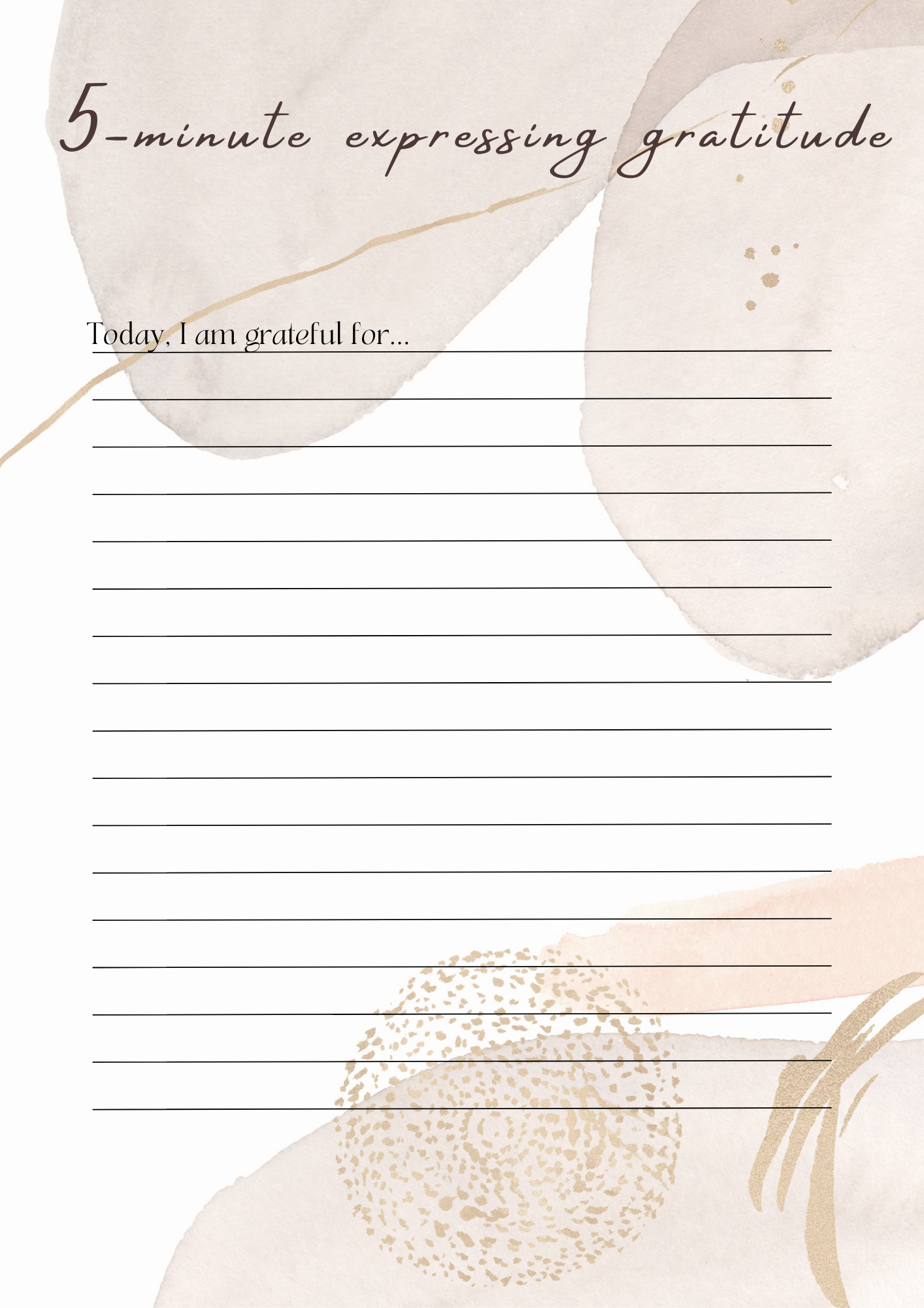Grateful Journal