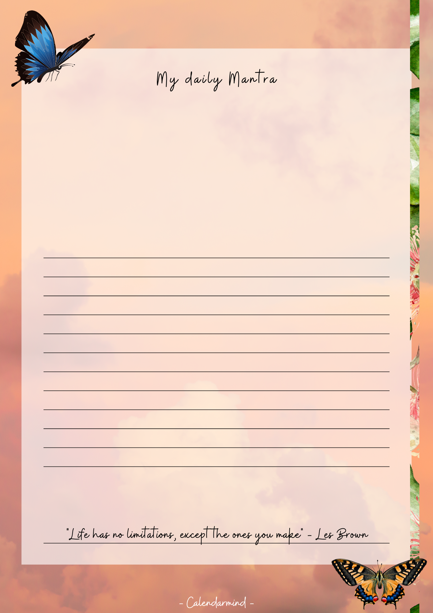 Butterfly Journal