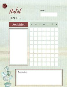 Daily Tracker Habits