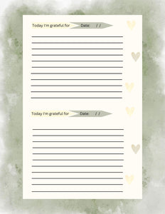 A Grateful Heart : Daily Blessings for the Evening Reflections (Prayers, Gratitude, Affirmations,Thanks)