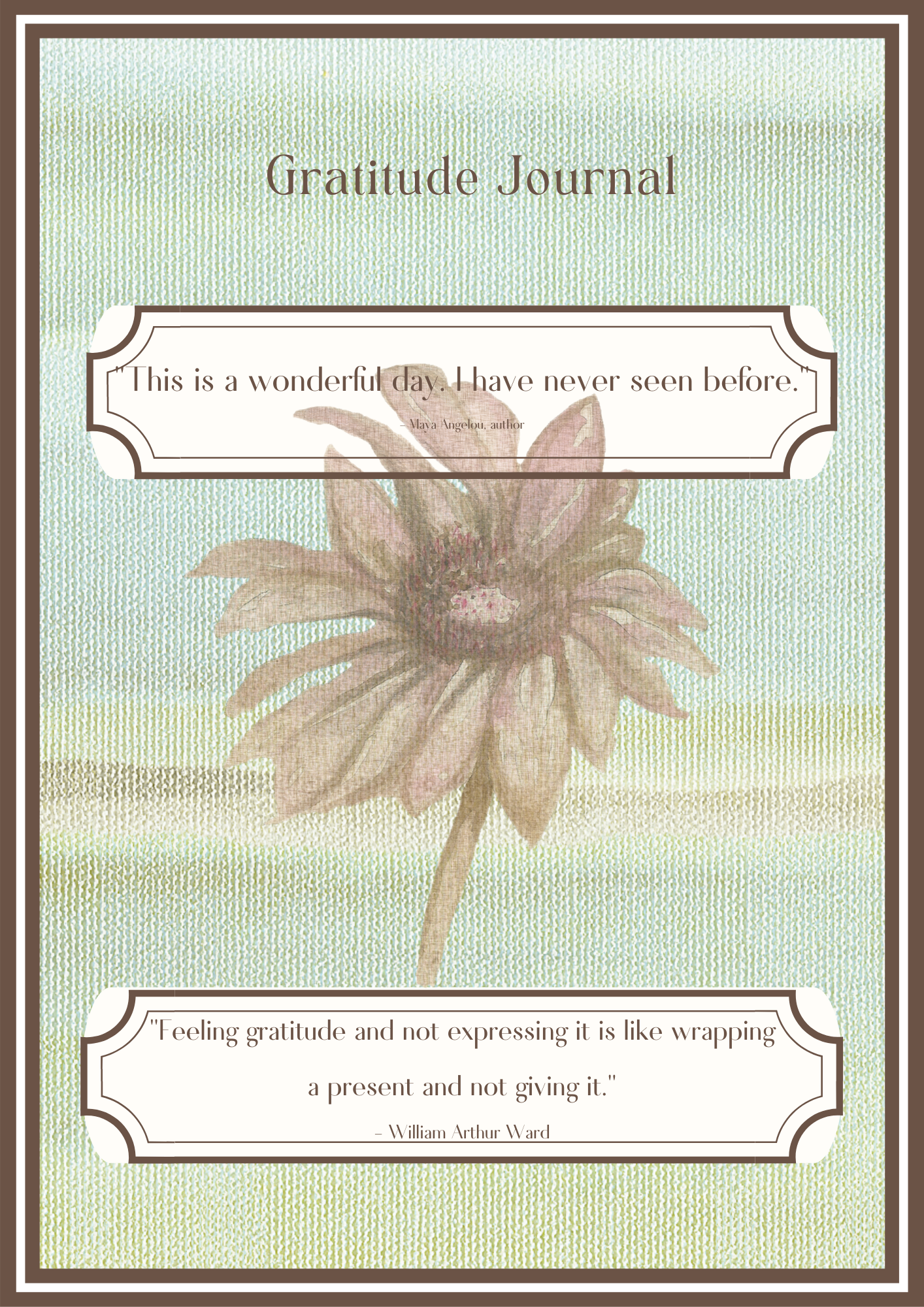 Daily Grateful Journal