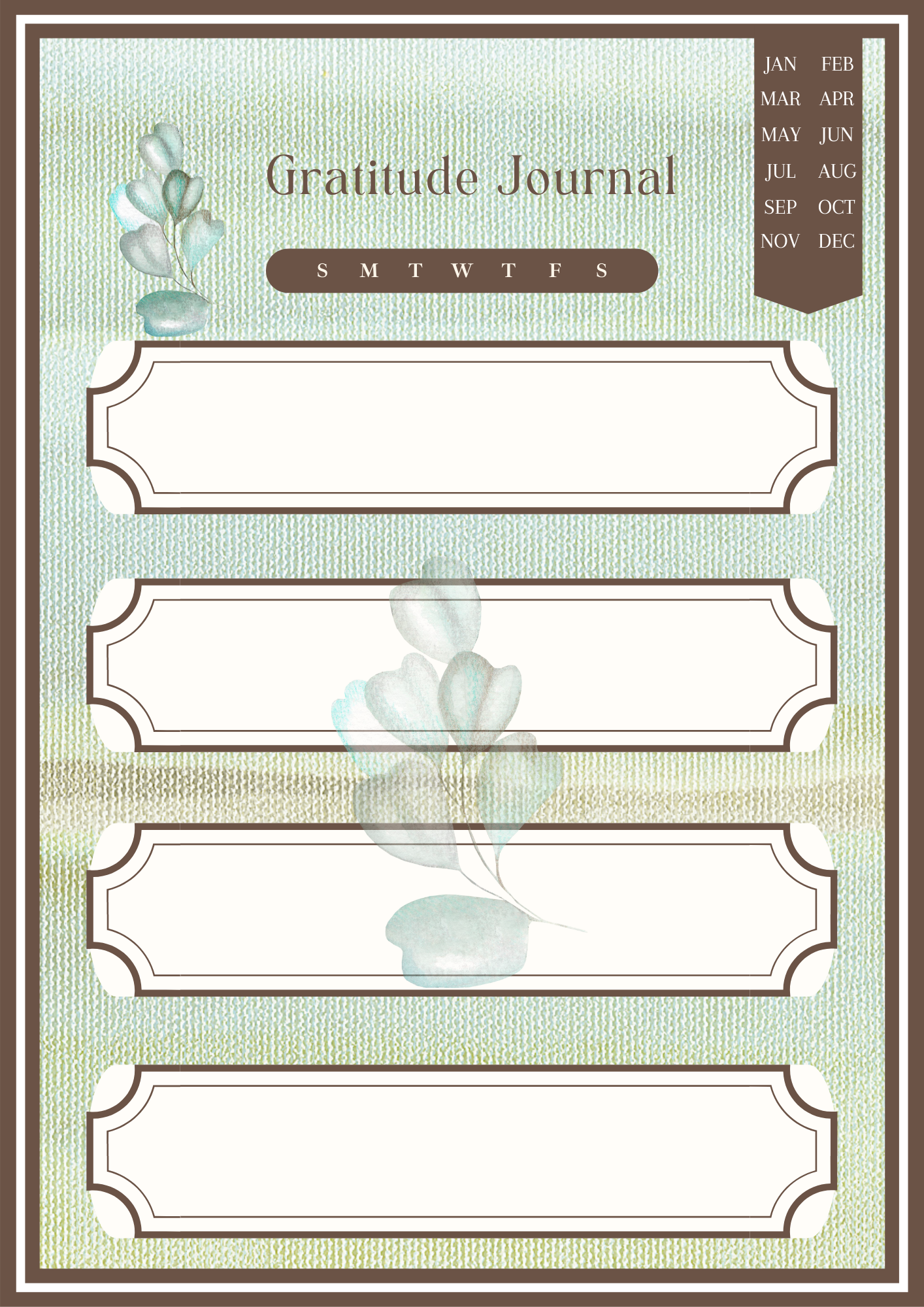 Daily Grateful Journal