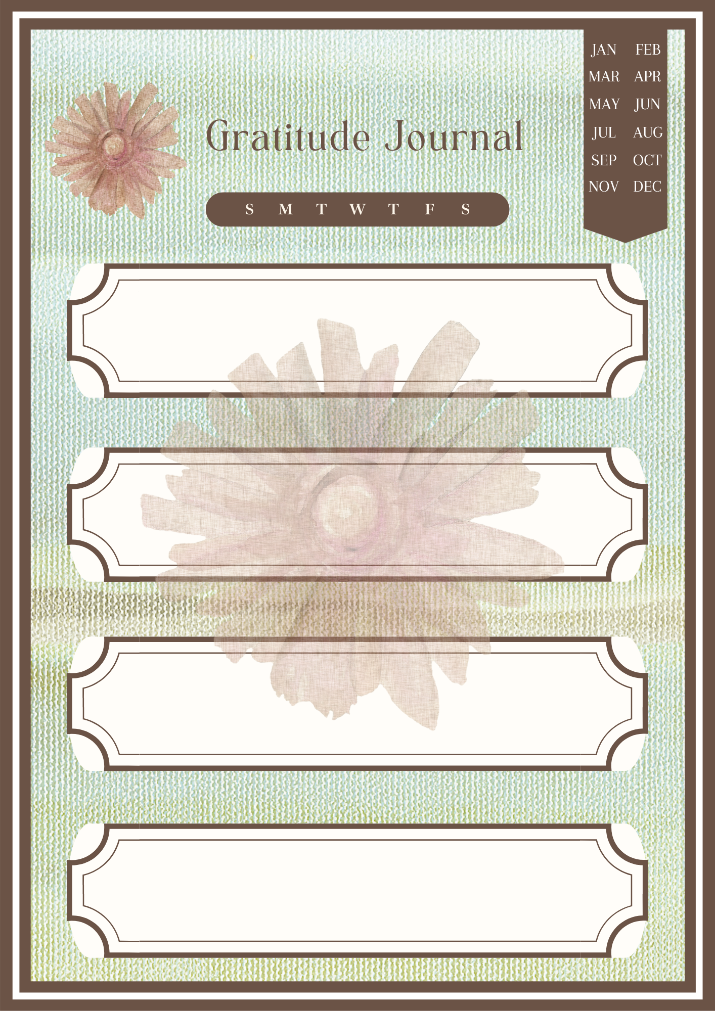 Daily Grateful Journal