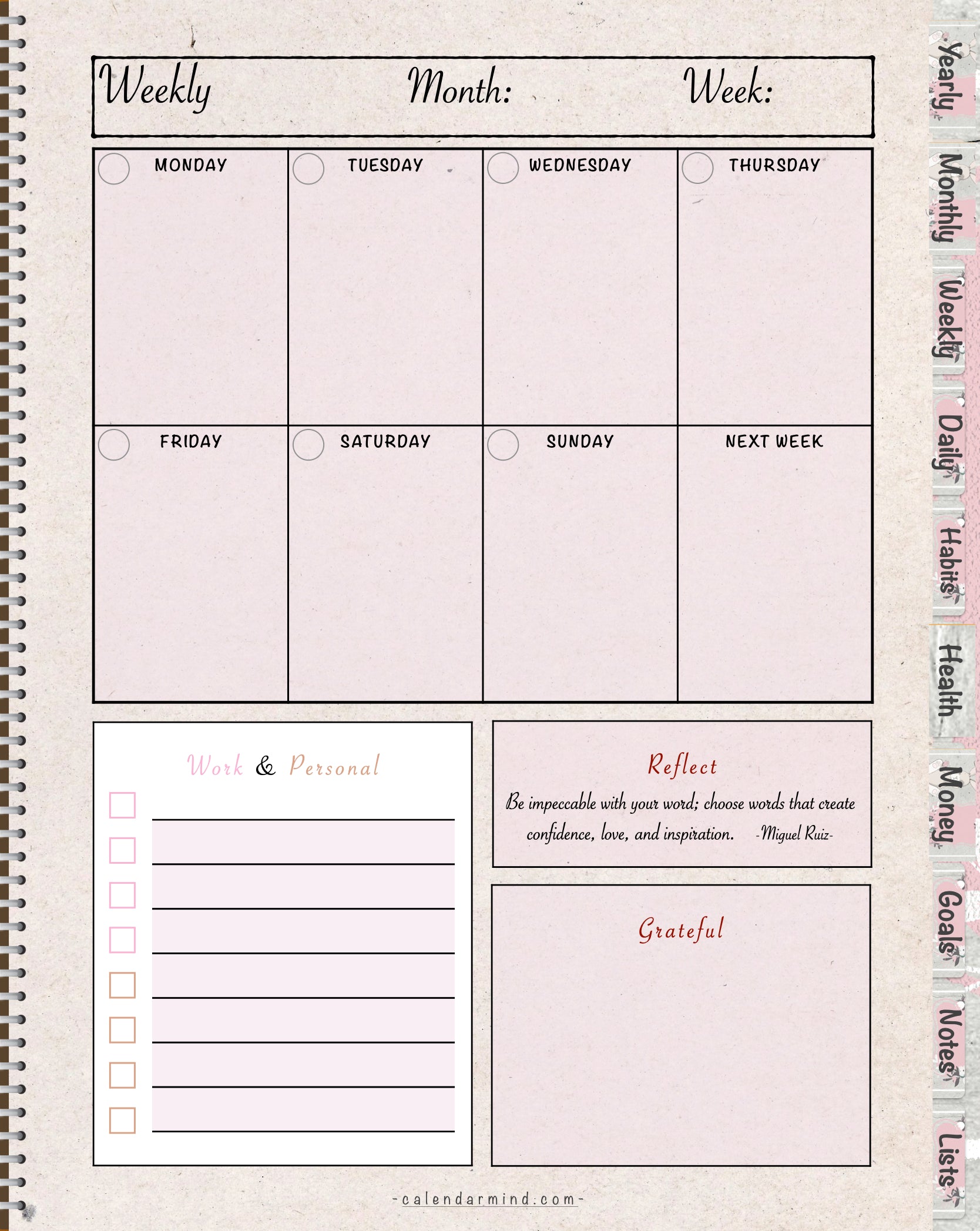 Digital Planner Bunny