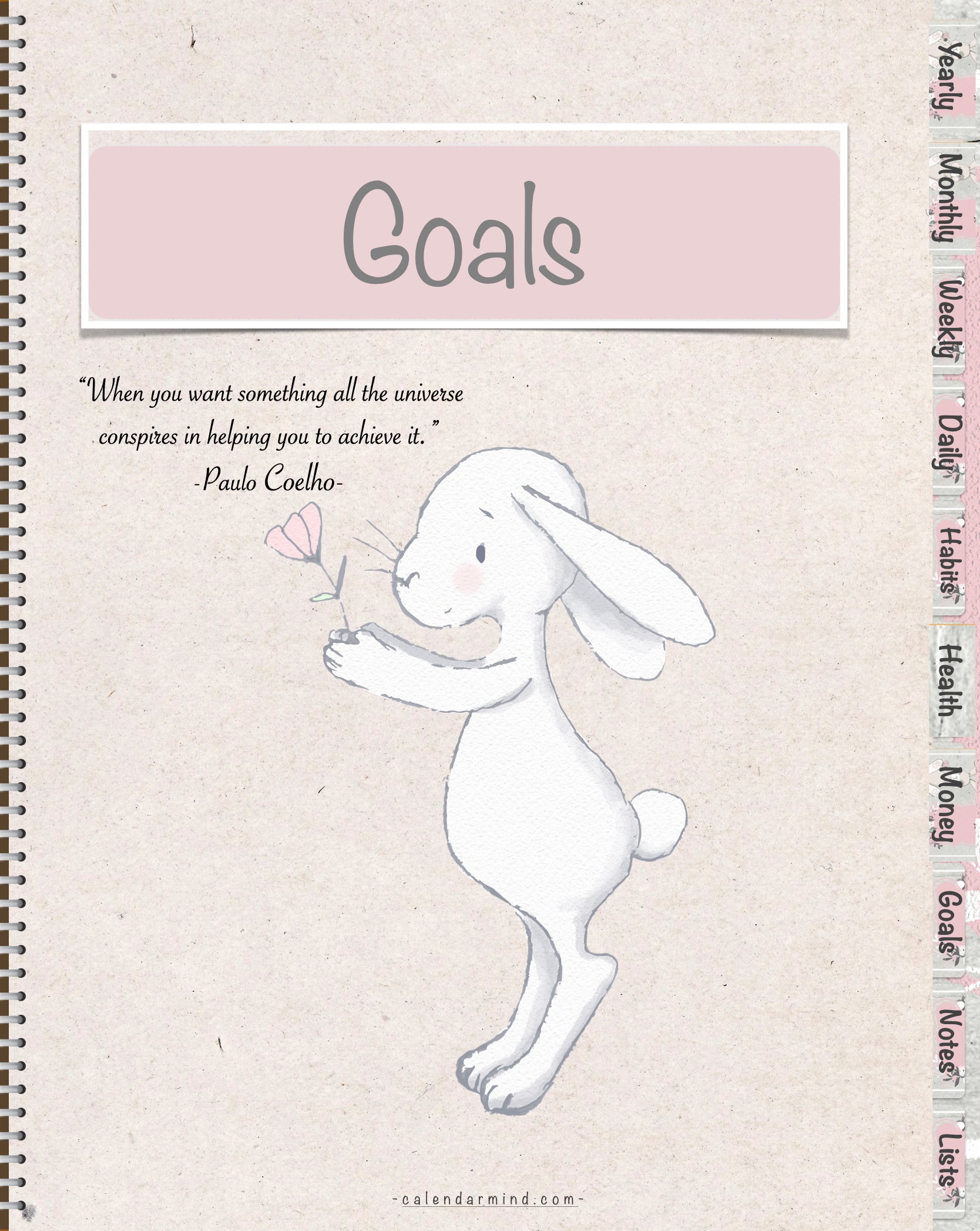 Digital Planner Bunny